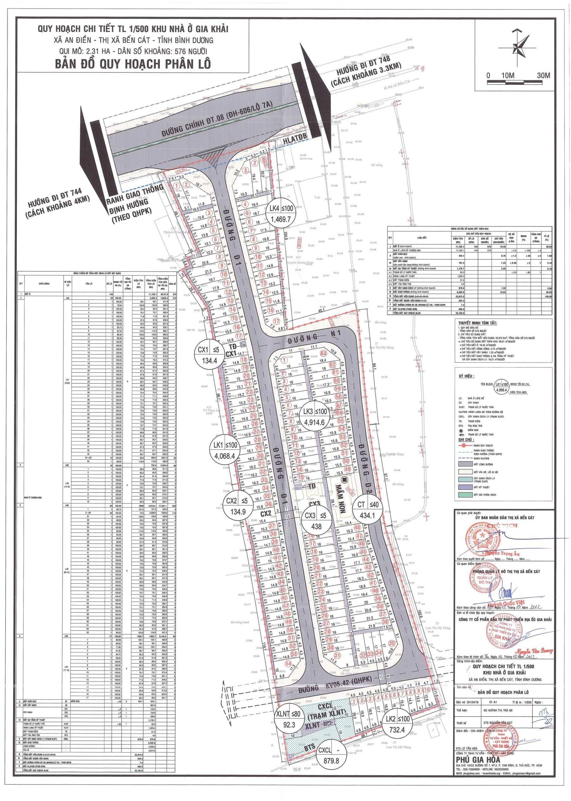 Mặt bằng & thiết kế Gia Khải Luxury